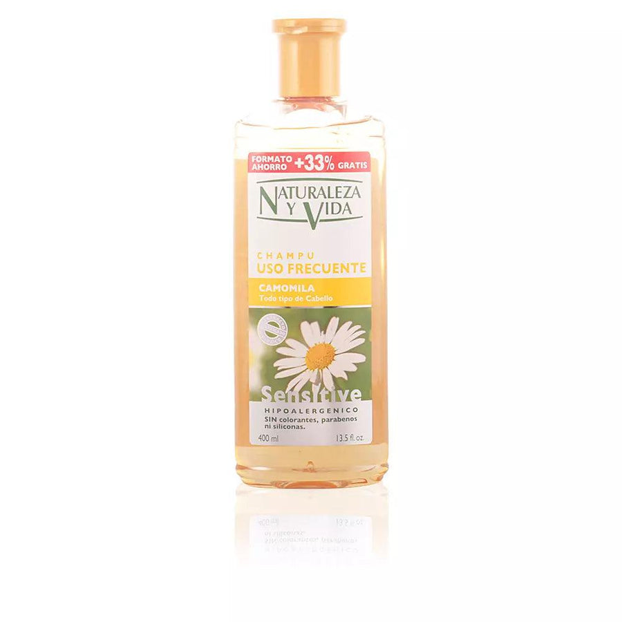 NATUR VITAL Chamomile Sensitive Shampoo 300+100 Ml - Parfumby.com