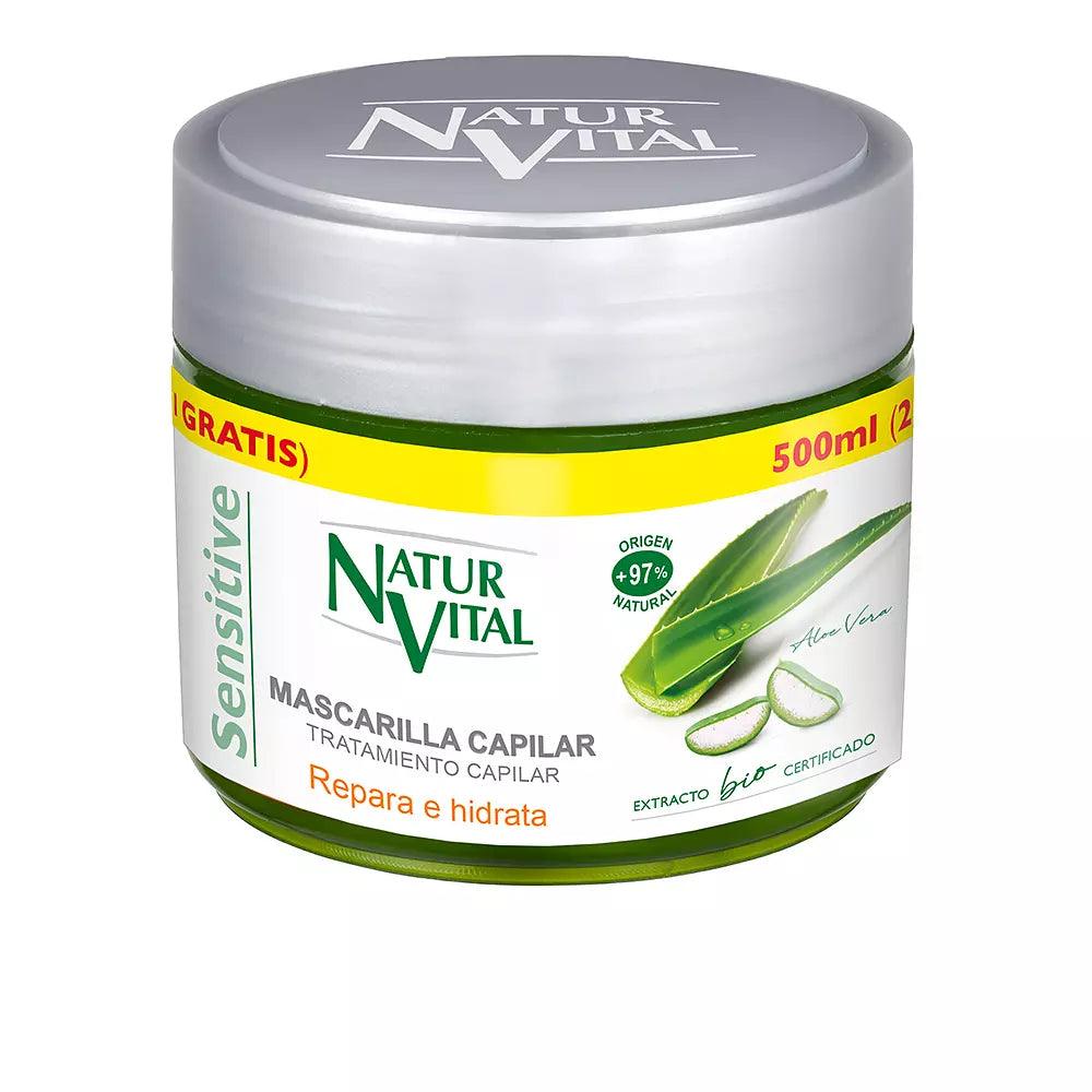 NATUR VITAL Mask Repairs And Moisturizes Sensitive 500 ml - Parfumby.com