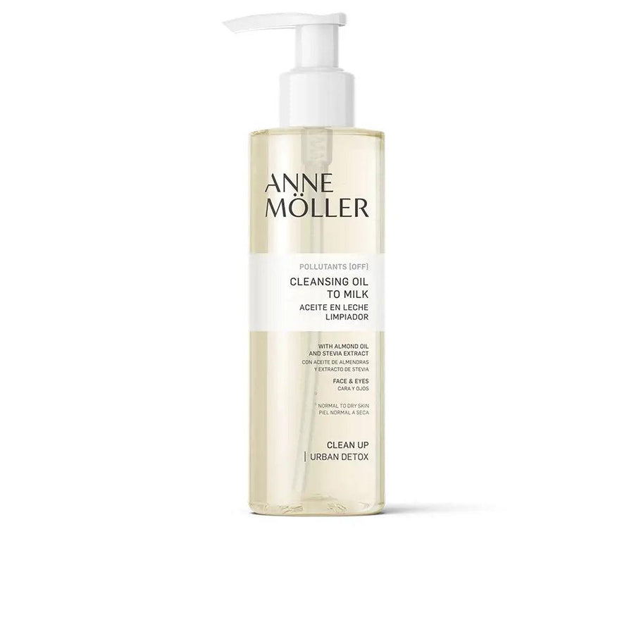 ANNE MOLLER Clean Up Cleansing Oil To Milk 200 ml - Parfumby.com