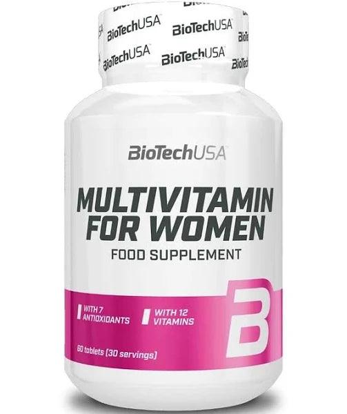 BIOTECH USA Multivitamin For Women 60 Tablets 60 pcs - Parfumby.com