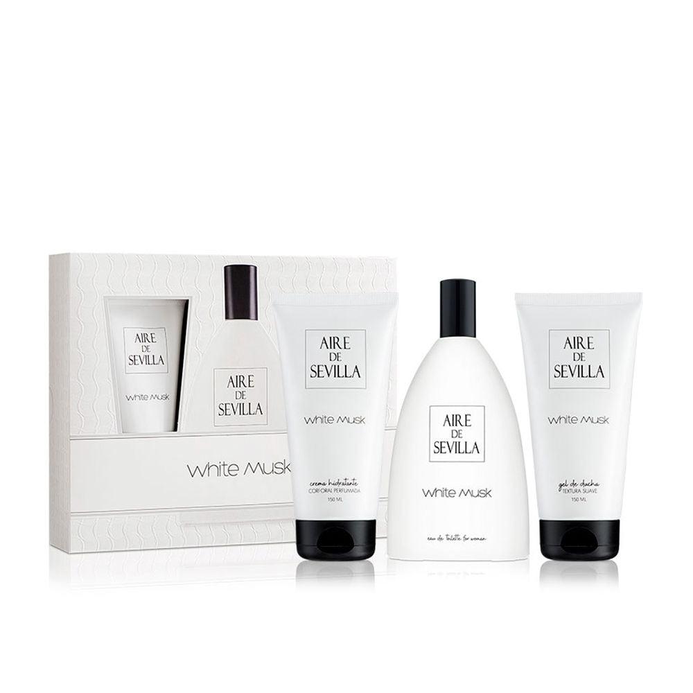 AIRE SEVILLA Aire De Sevilla White Musk Set 3 Pcs - Parfumby.com