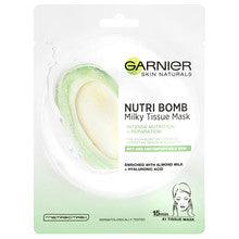 GARNIER Skin Naturals Milky Tissue Mask - almond milk 32 G - Parfumby.com