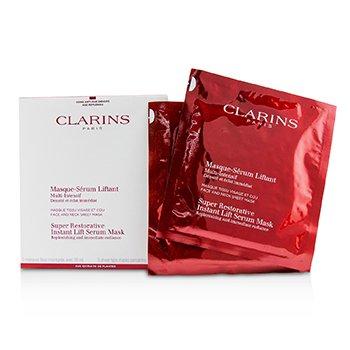 CLARINS  Super Restorative Instant Lift Serum Mask 5 Pcs 30 ml for Woman