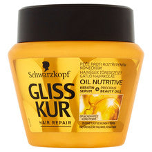 SCHWARZKOPF PROFESSIONAL Gliss Kur Oil Nutritive - Verzorging tegen gespleten haarpunten 300ml