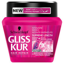SCHWARZKOPF PROFESSIONAL Gliss Kur Supreme Lenght - Intensief masker 300 ml