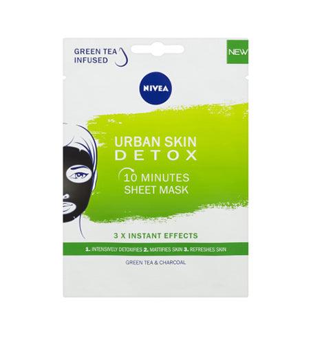 NIVEA Urban Skin Detox 10 Minutes Sheet Mask 1 PCS - Parfumby.com