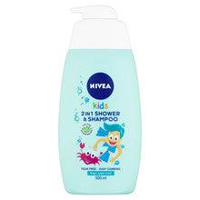 NIVEA 2 In Shower & Shampoo - Baby Shower Gel And Shampoo 2 In 1 With Apple Scent 500ml 500 ML - Parfumby.com