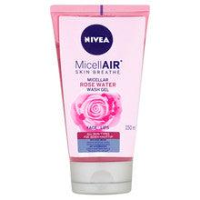 NIVEA Micellar Rose Water Wash Gel 150 ML - Parfumby.com