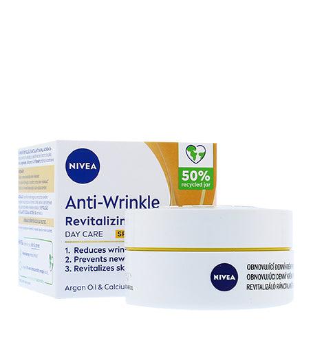 NIVEA Anti-Wrinkle Revitalizing - Refreshing day cream against wrinkles 55+ 50 ML - Parfumby.com