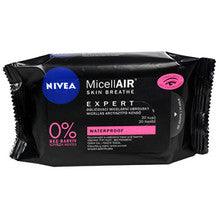 NIVEA MicelleAir Expert Make-Up Remover Wipes 20pcs 20 PCS - Parfumby.com