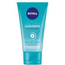 NIVEA Clean Deeper Daily Wash Scrub 150 ml - Parfumby.com