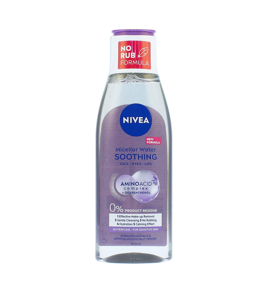 NIVEA Micellar Facial Cleanser 3 in 1 Micellar Water 200 ML - Parfumby.com