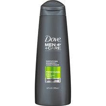 DOVE Men+Care Fresh Clean Fortifying Shampoo+Conditioner 250 ML - Parfumby.com
