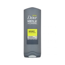 DOVE Verfrissende Douchegel voor Mannen Sport Active Fresh Men + Care (lichaams- en gezichtswas)