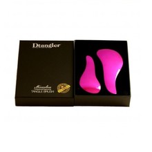 DTANGLER Miraculous Pink Set - Gift set of hair brushes