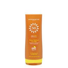 DERMACOL Sun Water Resistant Milk SPF 50 - Waterproof emollient lotion for sunbathing 200 ML - Parfumby.com