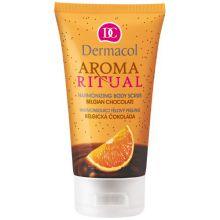DERMACOL Harmonizing Body Scrub Belgian chocolate with orange 150 ML - Parfumby.com