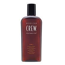 AMERICAN CREW 3 In 1 Shampoo, Conditioner & Body Wash 250 ml - Parfumby.com