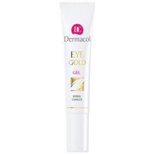 DERMACOL Gold Eye Gel - Eye Gel against swelling, fatigue and circles under the eyes 15 ML - Parfumby.com