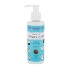 DERMACOL Hand &amp; Nail Hand Cream Kokosnoot (Kokosnoot) - Verzachtende crème voor handen en nagels 150ml