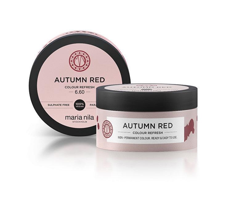 MARIA NILA Autumn Red Colour Refresh Hair Mask 100 ML - Parfumby.com