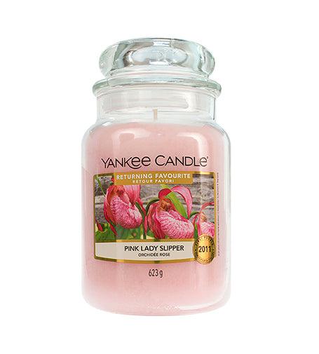 YANKEE CANDLE Pink Lady Slipper Scented Candle 623 G - Parfumby.com