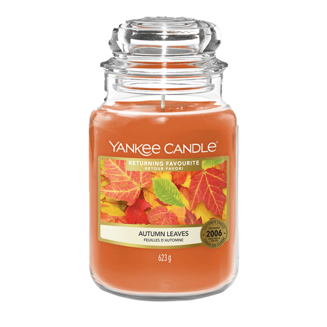 YANKEE CANDLE  Duftkerze 623 g Autumn Leaves