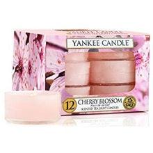 YANKEE CANDLE Cherry Blossom Candle - Aromatic tea candles (12 pcs) 9.8 G - Parfumby.com