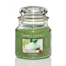 YANKEE CANDLE Vanilla Lime Candle - Scented candle 104 G - Parfumby.com