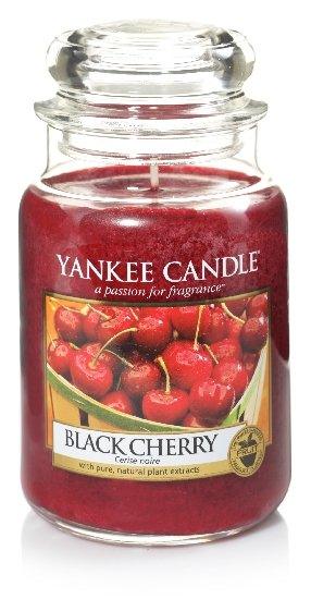 YANKEE CANDLE Black Cherry Candle - Scented candle 623 G - Parfumby.com