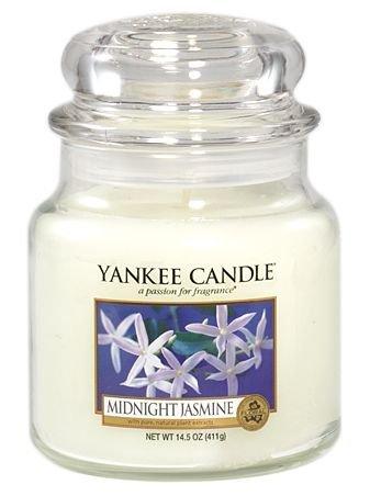 YANKEE CANDLE Midnight Jasmine - Aromatic Candle 411 G - Parfumby.com
