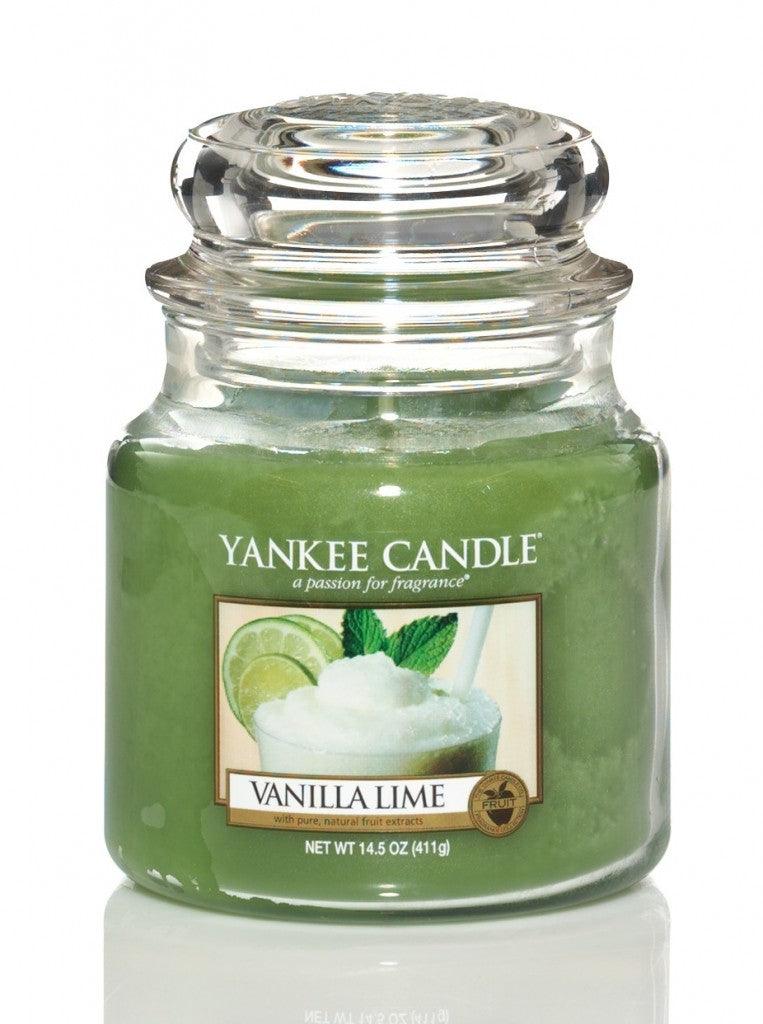 YANKEE CANDLE Vanilla Lime Candle - Scented candle 411 G - Parfumby.com