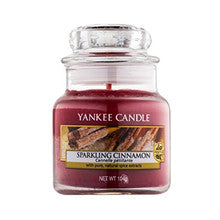 YANKEE CANDLE  Scented Candle Classic small (Sparkling Cinnamon) 104 g