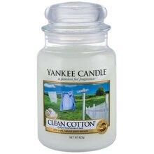 YANKEE CANDLE Clean Cotton - Aromatic Candle 104 G - Parfumby.com