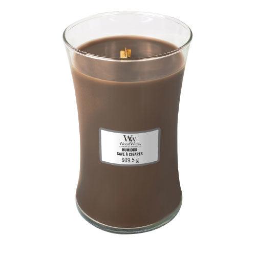 WOODWICK Humidor Vase (cigar case) - Scented candle 609.5 G - Parfumby.com