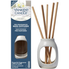 YANKEE CANDLE Pre-fragranced Reed Diffuser Fluffy Towels - Incense sticks 1 PCS