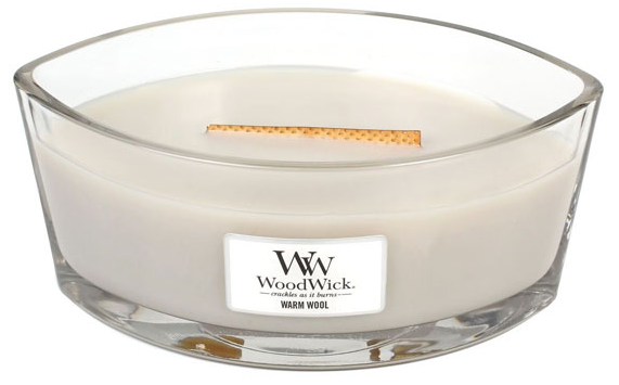 WOODWICK Warm Wool - Warme kaars 453,6 g