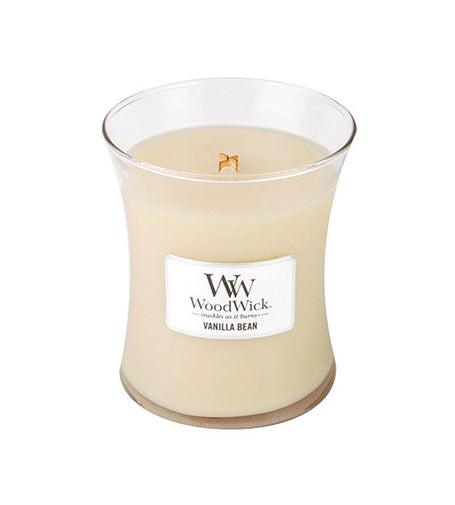 WOODWICK Vanilla Bean Vase (vanilla pod) - Scented candle 275 G - Parfumby.com