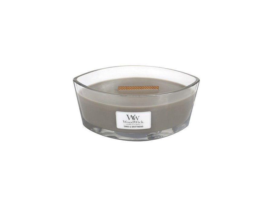 WOODWICK Sand & Driftwood Ship (sand and driftwood) - Scented candle 453.6 G - Parfumby.com