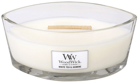 WOODWICK White Tea & Jasmine Ship (White Tea & Jasmine) - Scented Candle 453 G - Parfumby.com