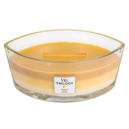 WOODWICK Fruits of Summer Trilogy Ship (Summer Fruit) - Scented Candle 453.6 G - Parfumby.com