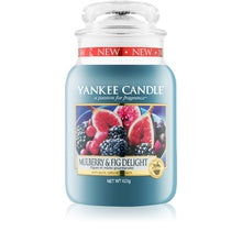 YANKEE CANDLE Mulberry & Fig Delight Candle - Scented candle 623 G