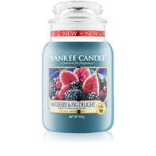 YANKEE CANDLE Mulberry & Fig Delight Candle - Scented candle 411 G - Parfumby.com