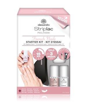 ALESSANDRO STRIPLAC Peel Or Soak French Nails Starter Set 1 pcs - Parfumby.com