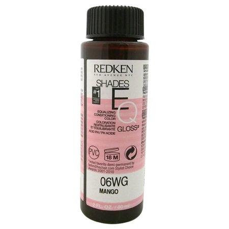 REDKEN Shades EQ Gloss Equalizing Conditioning Color #06WG-MANGO-60ML - Parfumby.com