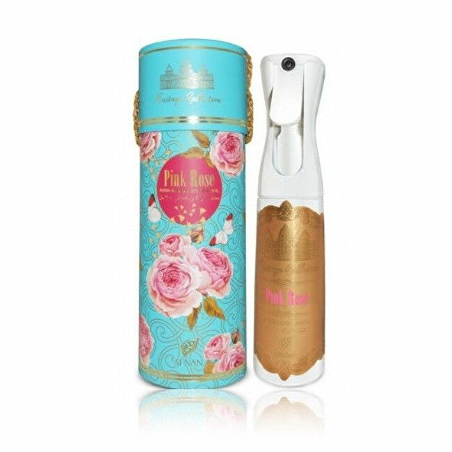 AFNAN Heritage Collection Pink Rose Room & Fabric Mist by  300  ml