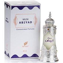 AFNAN Musk Abiyad Perfumed Oil 20 ML - Parfumby.com