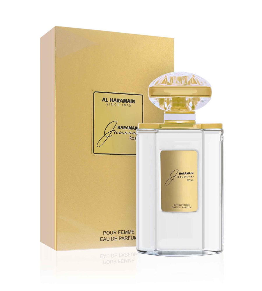 AL HARAMAIN Junoon Rose Eau De Parfum 75 ML - Parfumby.com