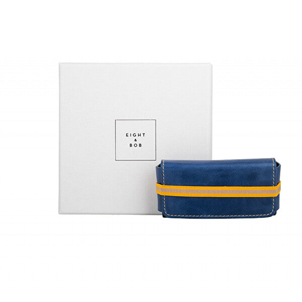 EIGHT & BOB EIGHT & BOB Leather Perfume Case BLUE