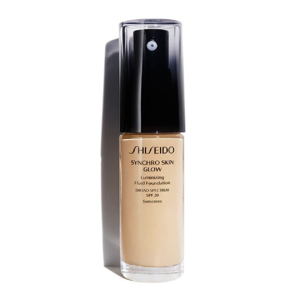 SHISEIDO  Synchro Skin Glow Luminizing Fluid Foundation SPF 20 (Rose 1) 30 ml